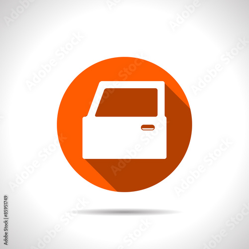 icon of car door