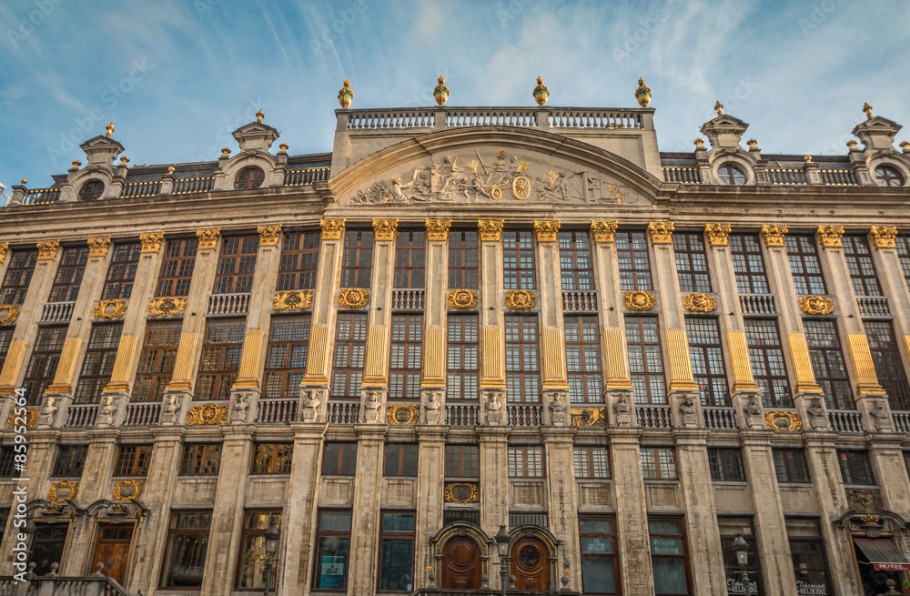 Fototapeta premium Building in Grand Place Brussels