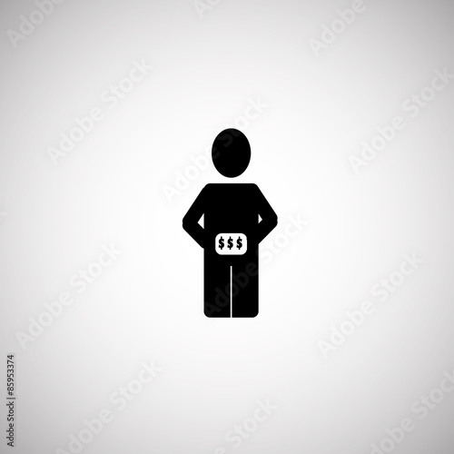 Money investment icon