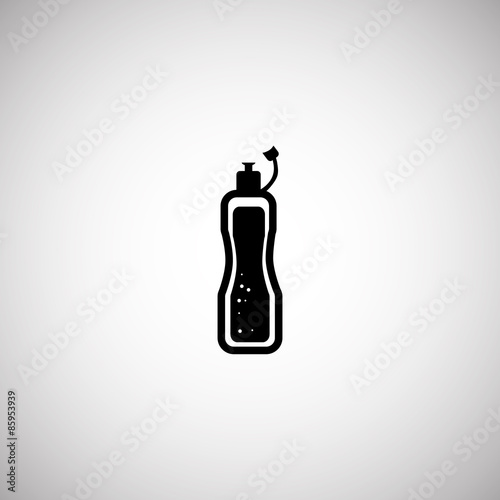 Fitness botle icon