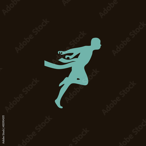 Runner men icon