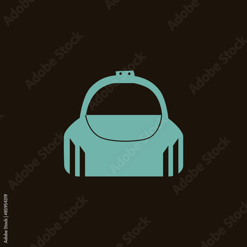 Sport bag icon