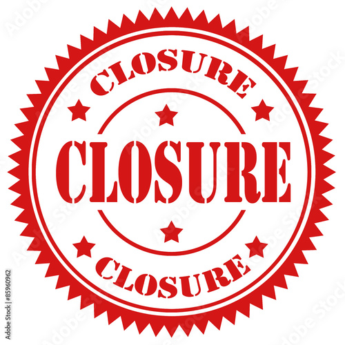 Closure-stamp