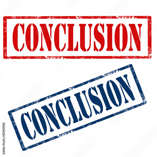 Conclusion-stamps