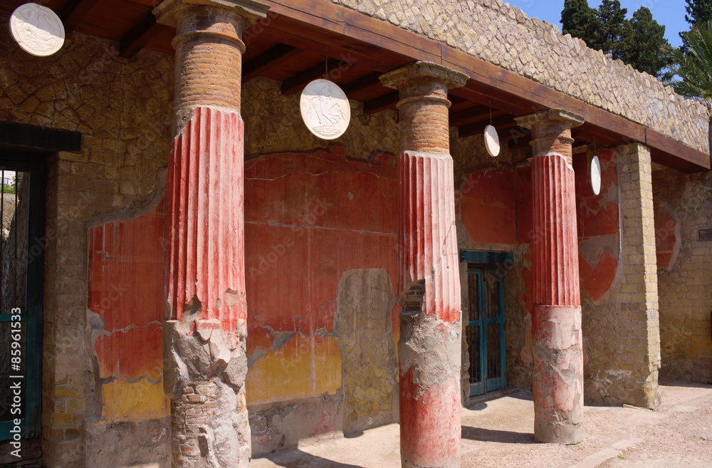 antike Impressionen-II-Herculaneum-Italien Stock Photo | Adobe Stock