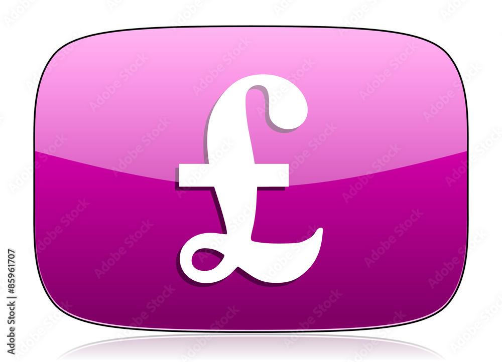 pound violet icon pound violet icon