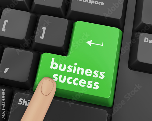 success in business concept
