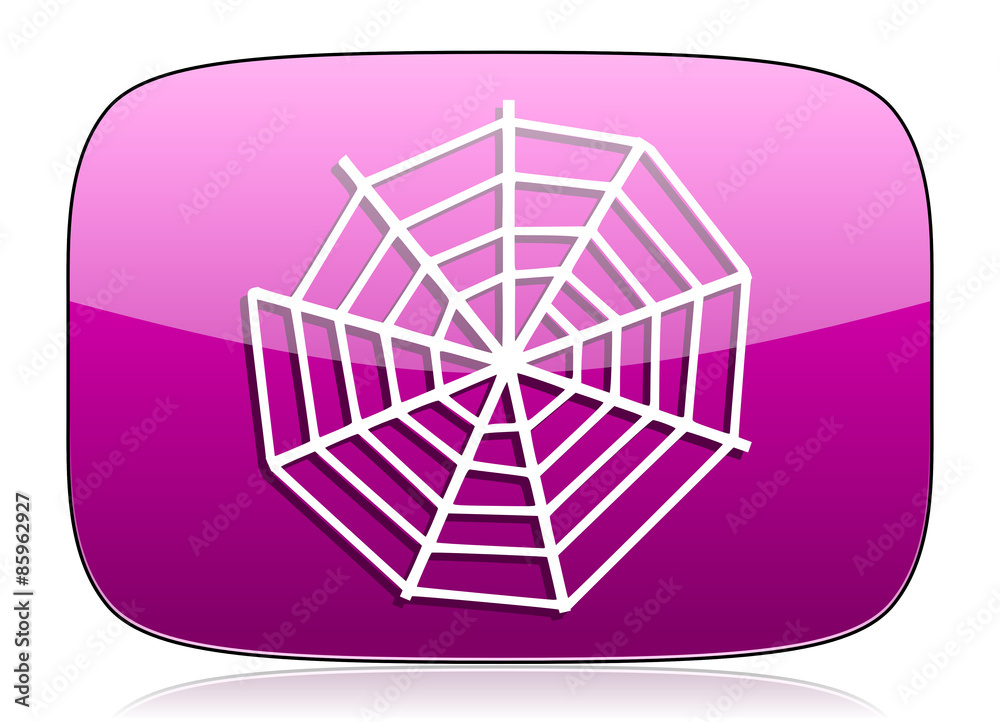 spider web violet icon spider web violet icon