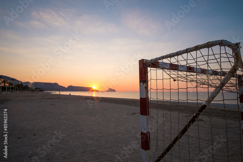 Beach soccer goals