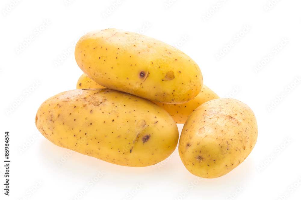 Potato vegetables isolated Potato vegetables isolated