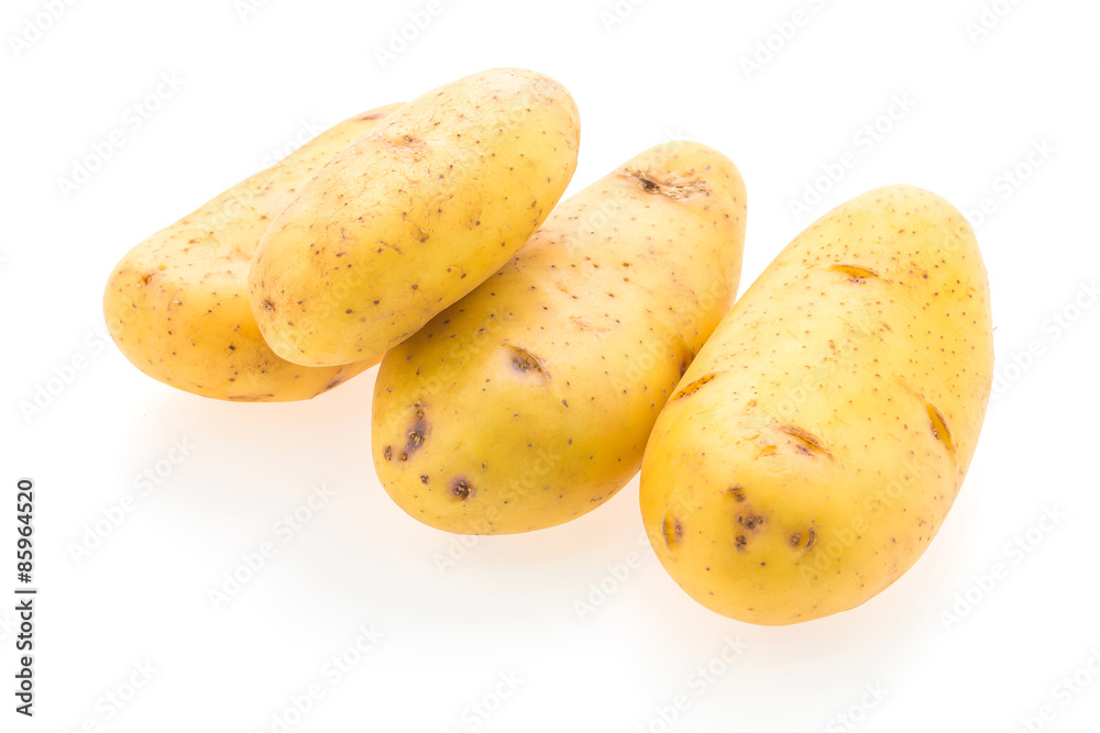 Potato vegetables isolated Potato vegetables isolated