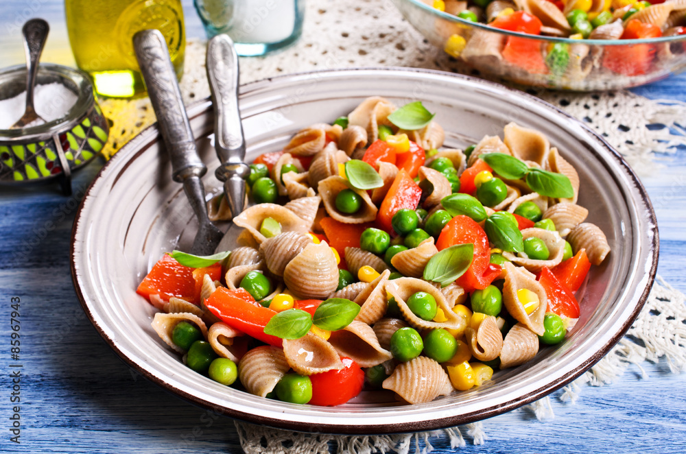 Pasta with vegetables Pasta with vegetables