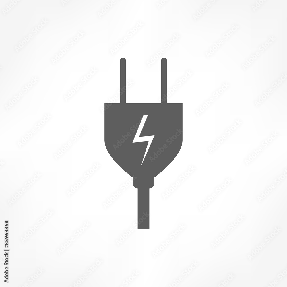 electric plug icon electric plug icon