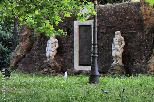Canvas Print ancient XVII century Magic Portal