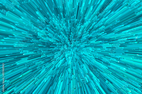 digital abstract 3d extrude background