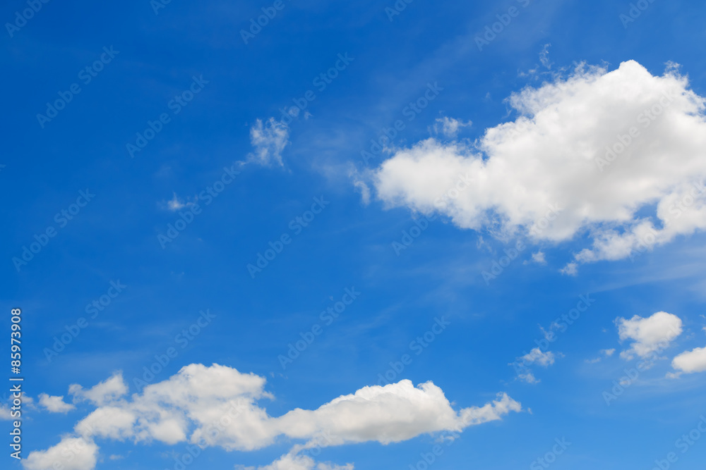 Fototapeta premium blue sky with clouds