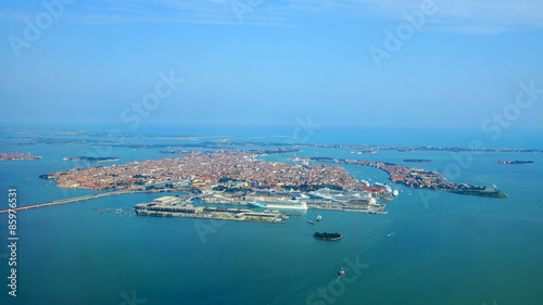 the island of Venice, Italy. bird's-eye view © dimbar76