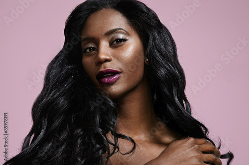 gorgeous black woman