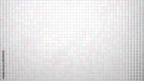 white tiles background frontal view