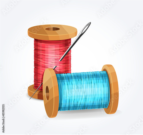 Vector thread icon illustration