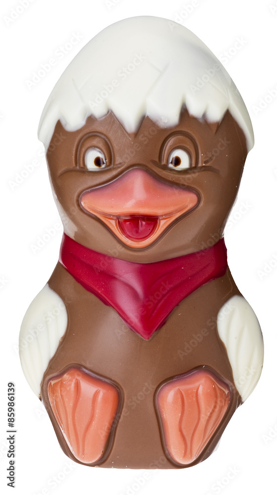 Obraz premium Küken aus Schokolade