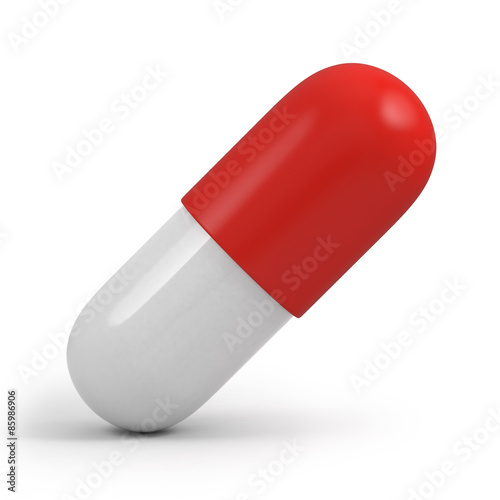 White and red pill 