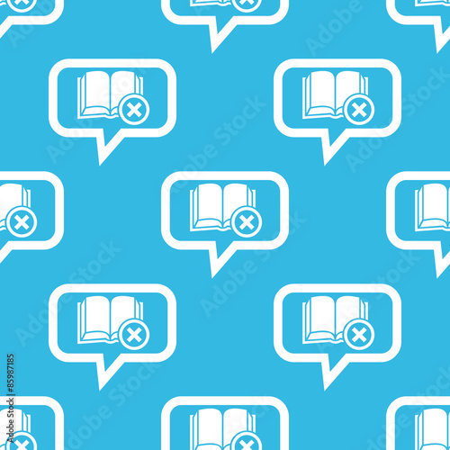 Remove book message pattern
