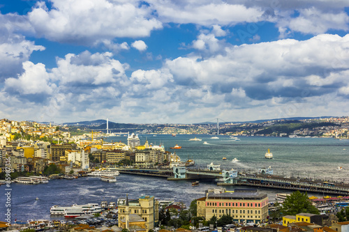 Photography Golden Horn Bay, view of the city from a height