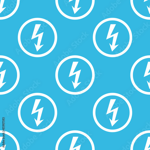Free Download Voltage sign blue pattern - GFXLoad
