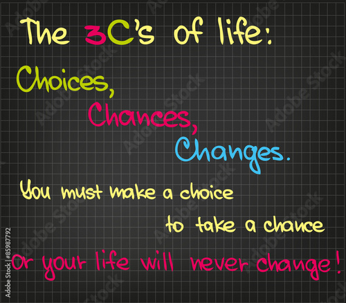 The 3Cs of success