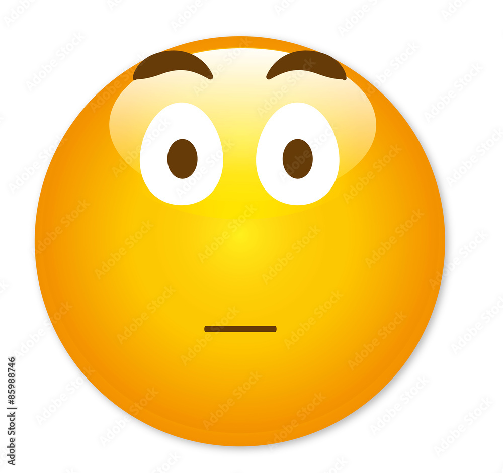 Fototapeta premium Smiley Schock