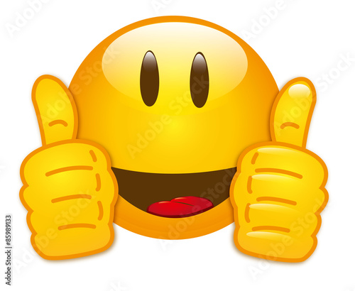 Daumen hoch Smiley