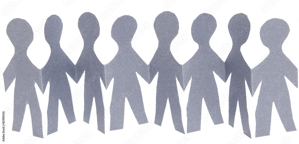 ribambelle de petits bonhommes sur fond blanc ribambelle de petits bonhommes sur fond blanc