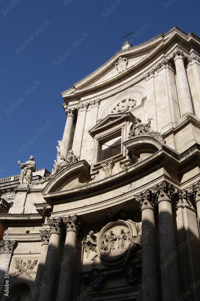 Rome,Italy,church,Via del Corso.