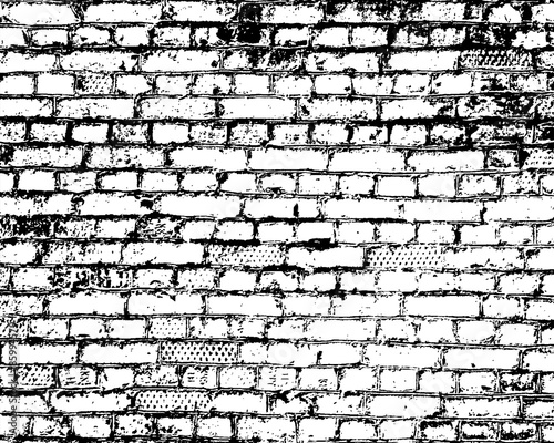 Brick wall detail texture