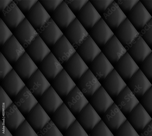 seamless polster pattern black
