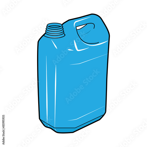 JERRYCAN illustration vector