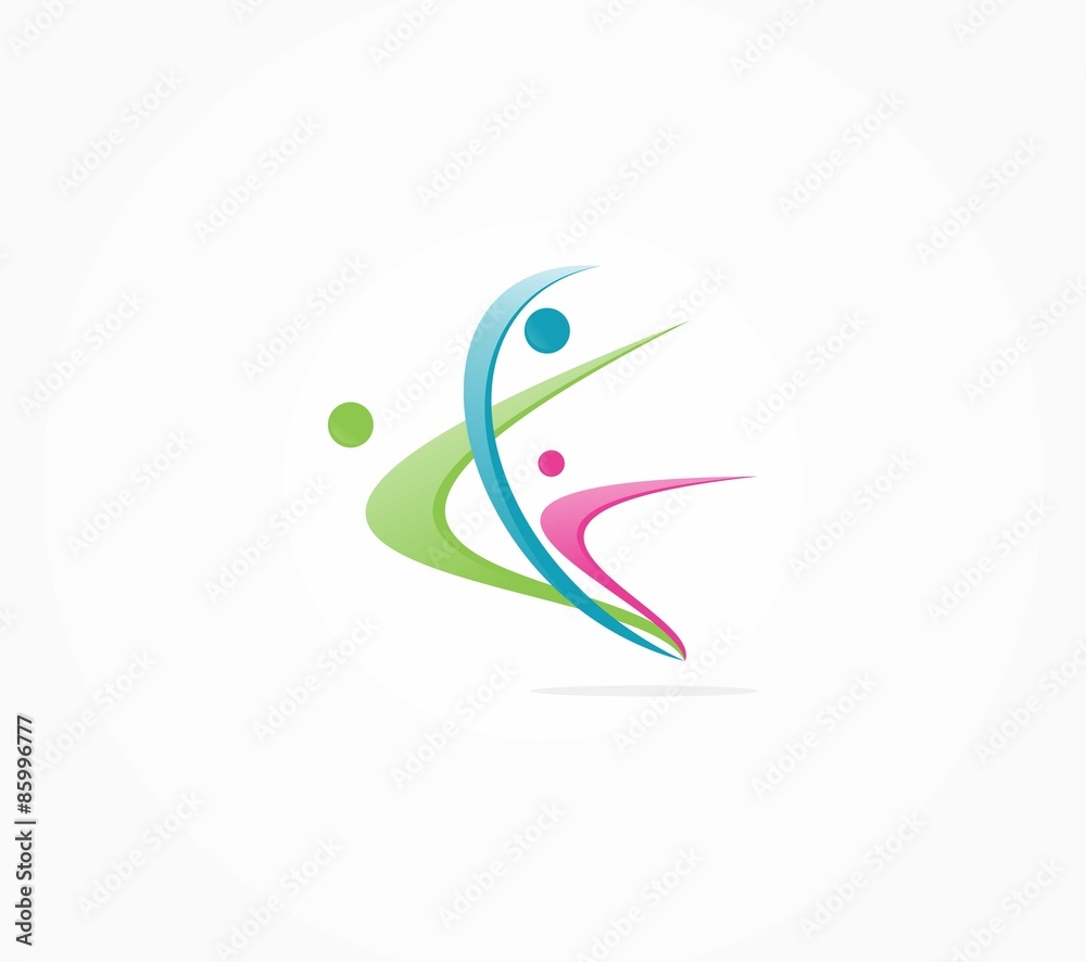 Obraz premium team academic logo