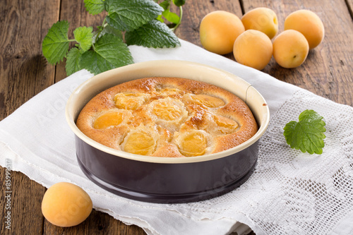 Tableau sur toile An apricot pie