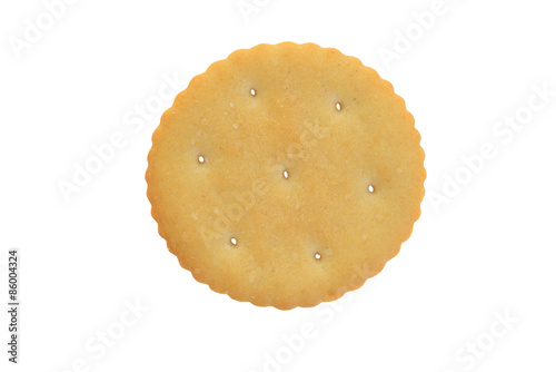 top view small round cracker