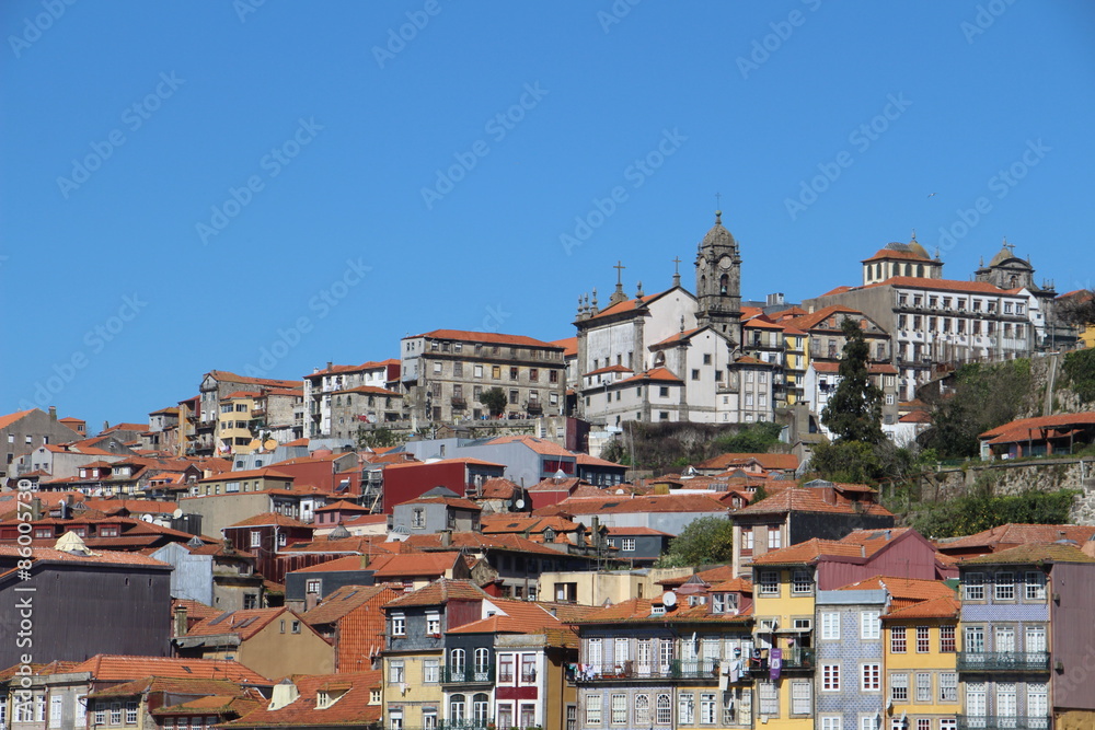 Fototapeta premium Vistas de Oporto. Portugal