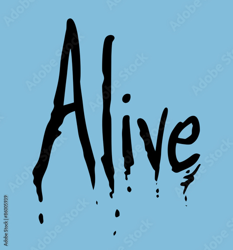 alive imaginative sign