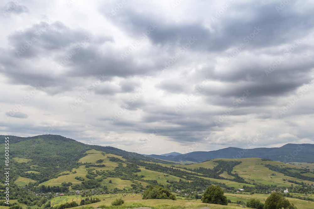 Western Ukraine, Carpathians in summer