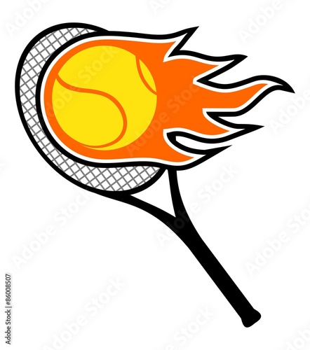 Tennis icon play