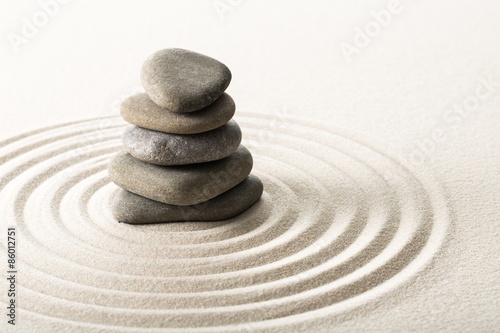 Relaxation  stone  buddhism.
