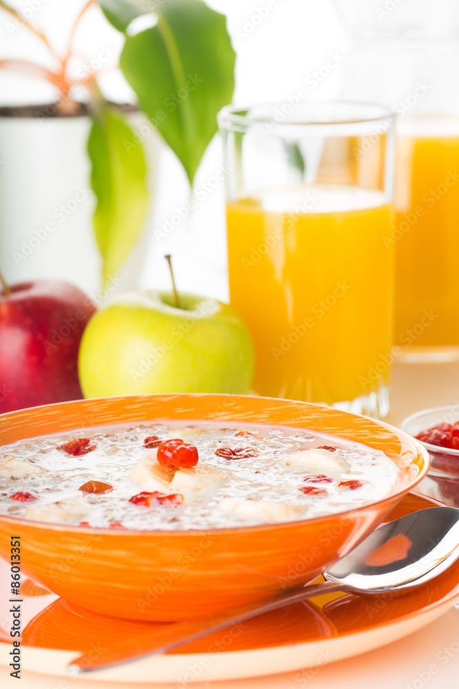 Oatmeal, Breakfast, Healthy Eating. Oatmeal, Breakfast, Healthy Eating.