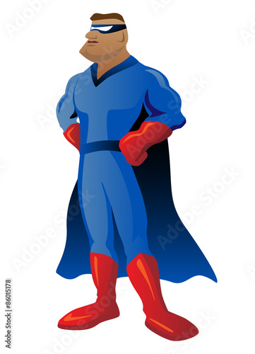 Super Hero Illustration