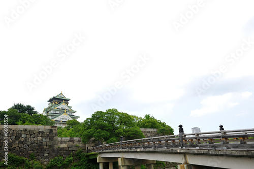 大阪城の景色