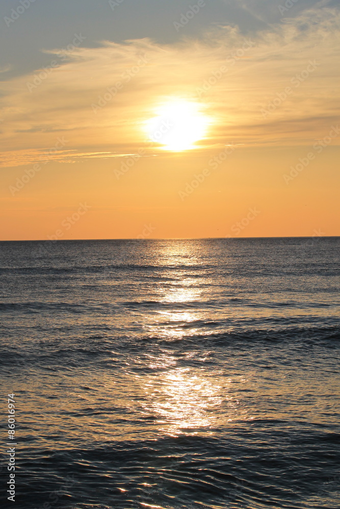 vibrant  SunRise on the East sea,