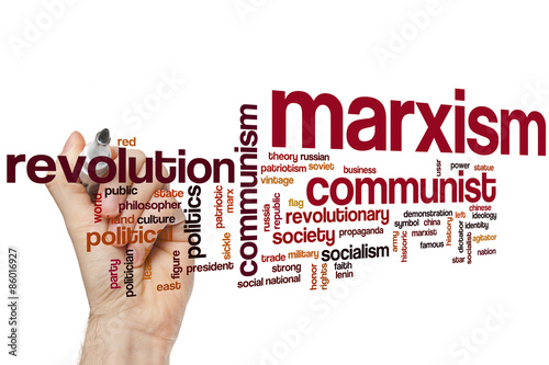 Marxism word cloud photo